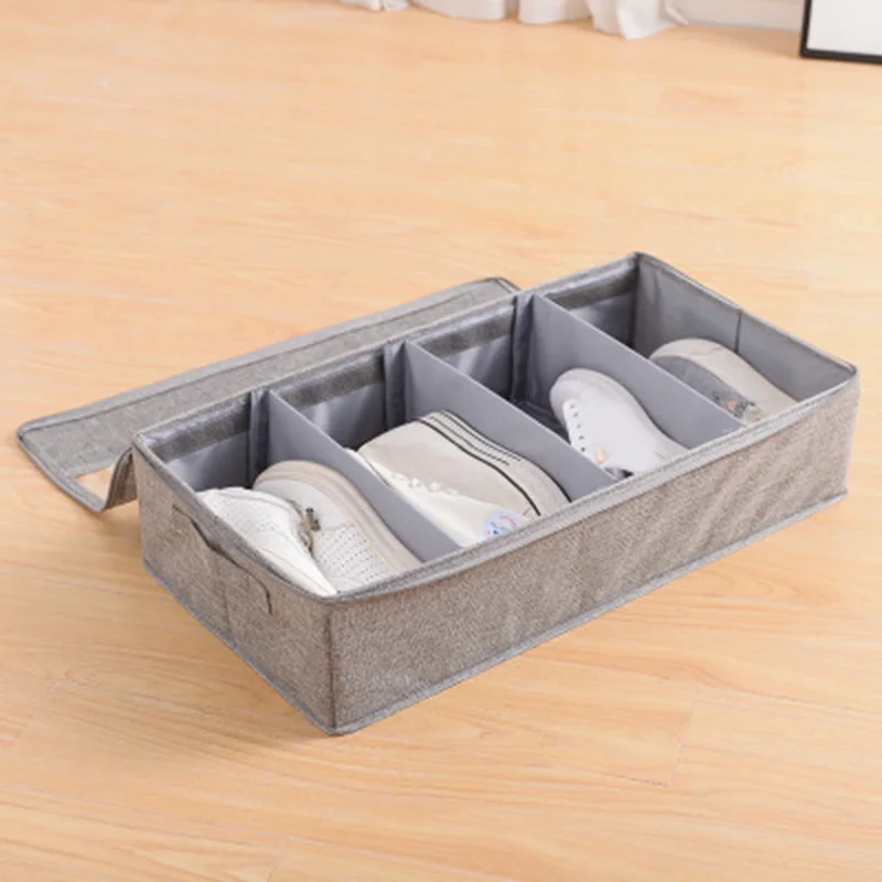  Foldable Waterproof and Dustproof Storage Shoe Box Washable Storage Box Bedroom Bed Bottom Debris @ - 4000346995209