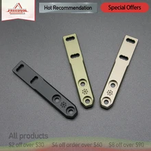 

Airsoft Flashlight Rails Panel Mount For M300 M600 Weapon Light Base Wearver Metal Cover Mount For M-lok Keymod Rails Hot