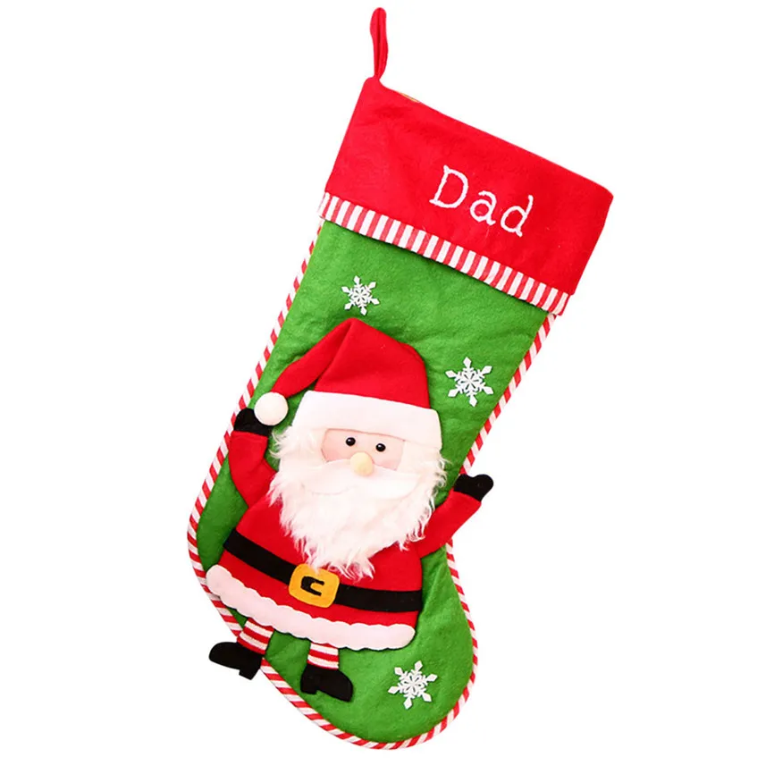 Орнамент с рождественской елкой, яркие подарочные носки, вечерние, праздничные, рождественские подарки, Санта Клаус, Декор, принт, бархат, мультфильм,, носки z3