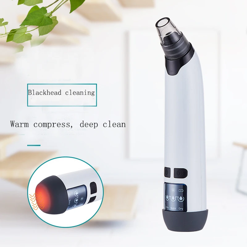 Электрический Уход за кожей лица носа вакуумный от угрей жидкость для снятия