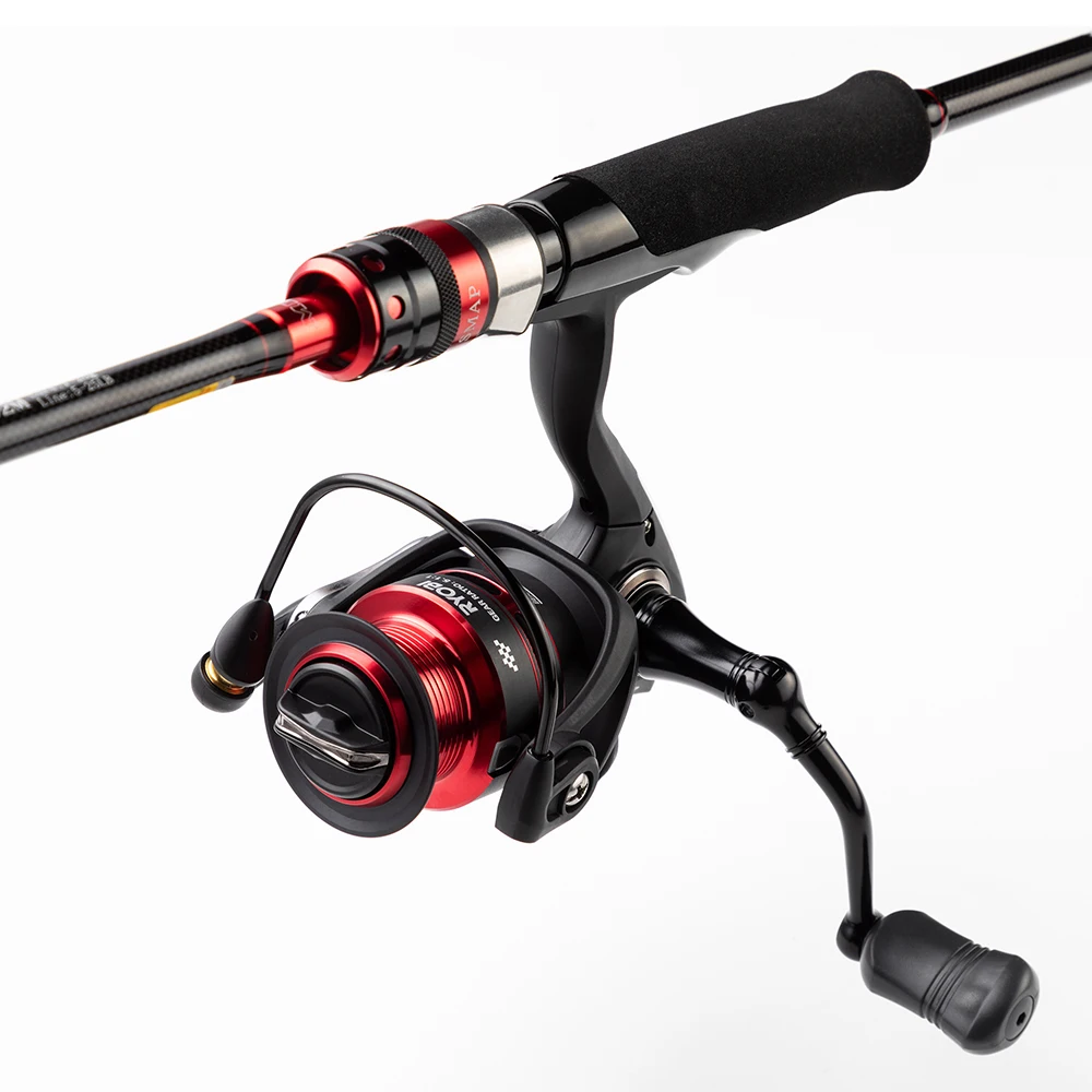 RYOBI SMAP 스피닝 낚시 릴, 스피닝 휠, 6 + 1BB 기어 비율 5.0:1/5: 1:1Max Drag2.5 kg-10kg