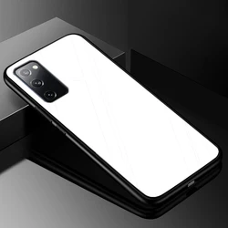 Premium Tempered Glass Phone Case with TPU Bumper - Enhanced Protection and Style - S20 Fan Edition (01)