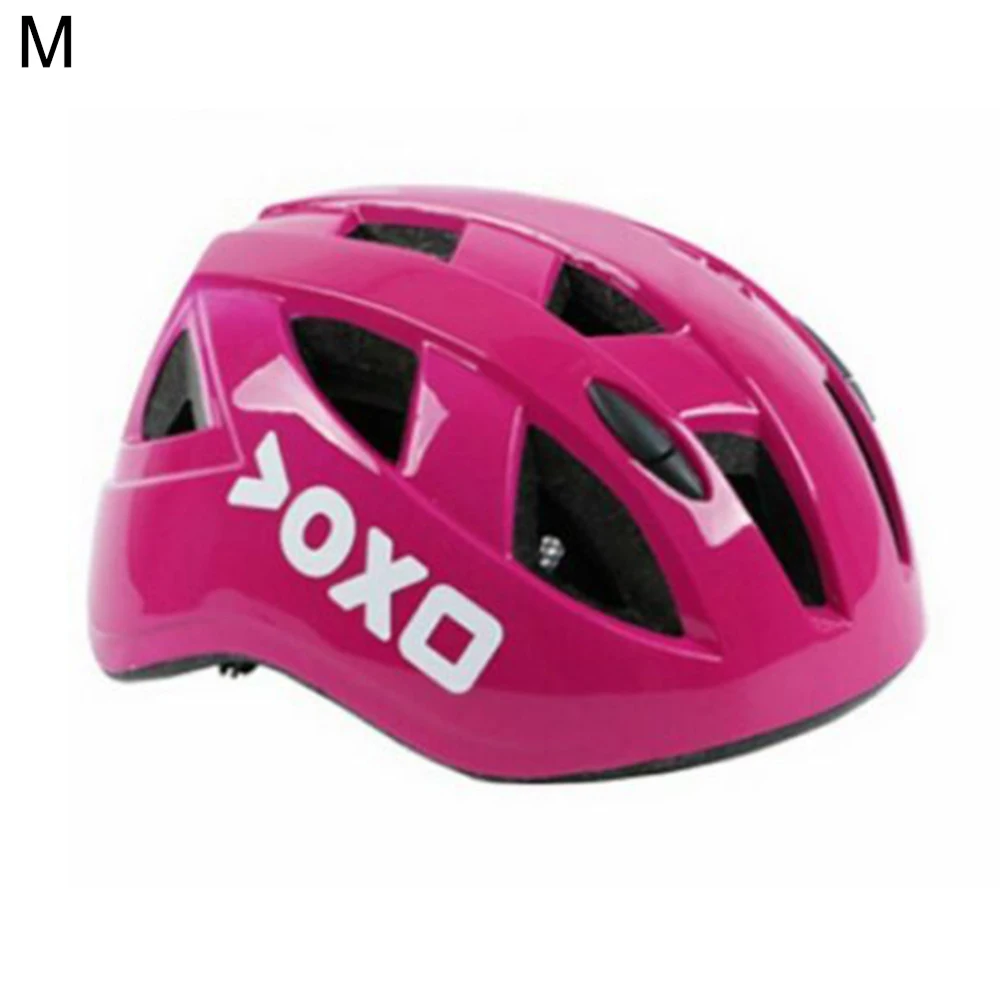Ультралегкий Детский велосипедный шлем, детский безопасный велосипедный шлем для катания на коньках, детский спортивный защитный аксессуар для велосипеда - Цвет: rose Red