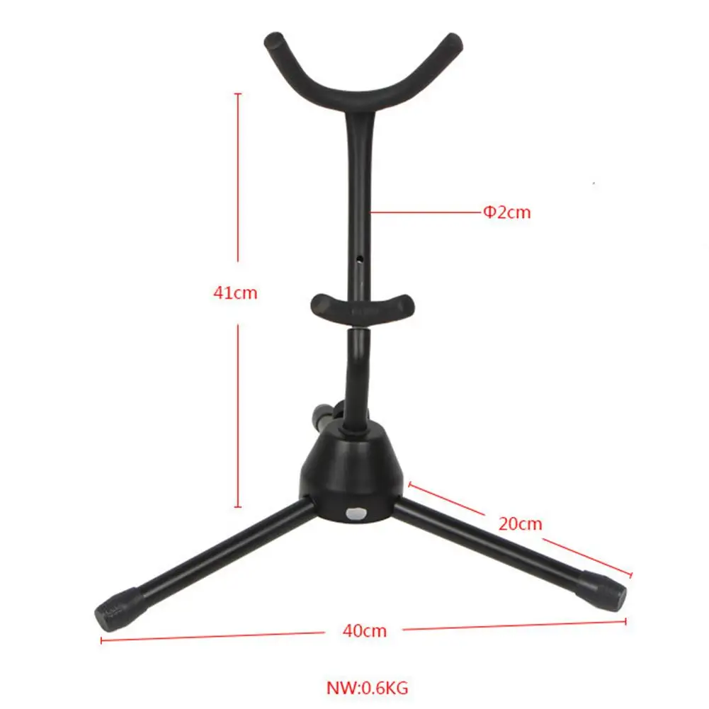 Портативный штатив Стенд с металлической ножкой Съемный складной штатив кронштейн для тенора и саксофона