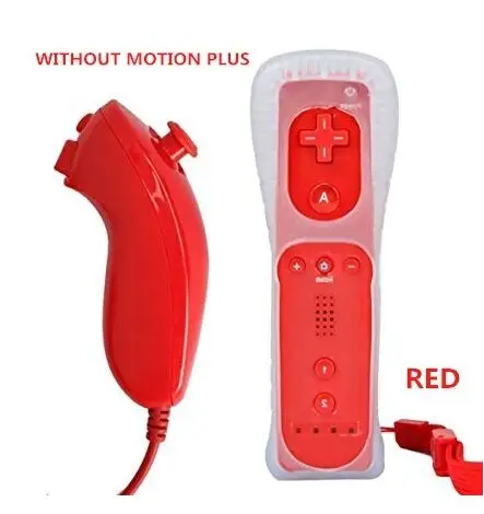 2 In1 Bluetooth-compatible Controller For Wii/Wii U Console Motion Plus Gamepad For Nin Tend Bluetooth Remote Controller For Wii 