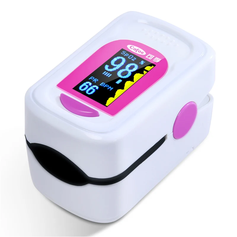 Cofoe медицинский Пальчиковый Пульсоксиметр SPO2 PR монитор насыщения крови