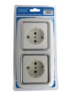 

KDE-Baseman 2-plugs Schuko wall