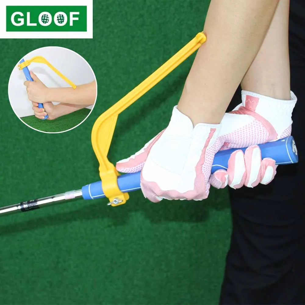 

1Pcs Golf Swing Trainer Practice Guide Beginner Alignment Golf Clubs Gesture Correct Wrist Training Aids Tools Golf Accessories