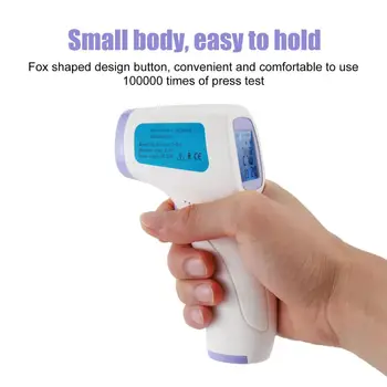 

CK-T1501 Handheld Infrared Temperature Measurement Standing Thermometer Non-Contact Type High Precision Portable Thermometer