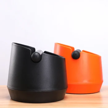

GURET Hot Sale Coffee Grind Knock Box Espresso Grounds Container Espresso Dump Bin Shock-absorbent Waste Bin With Handle Residue