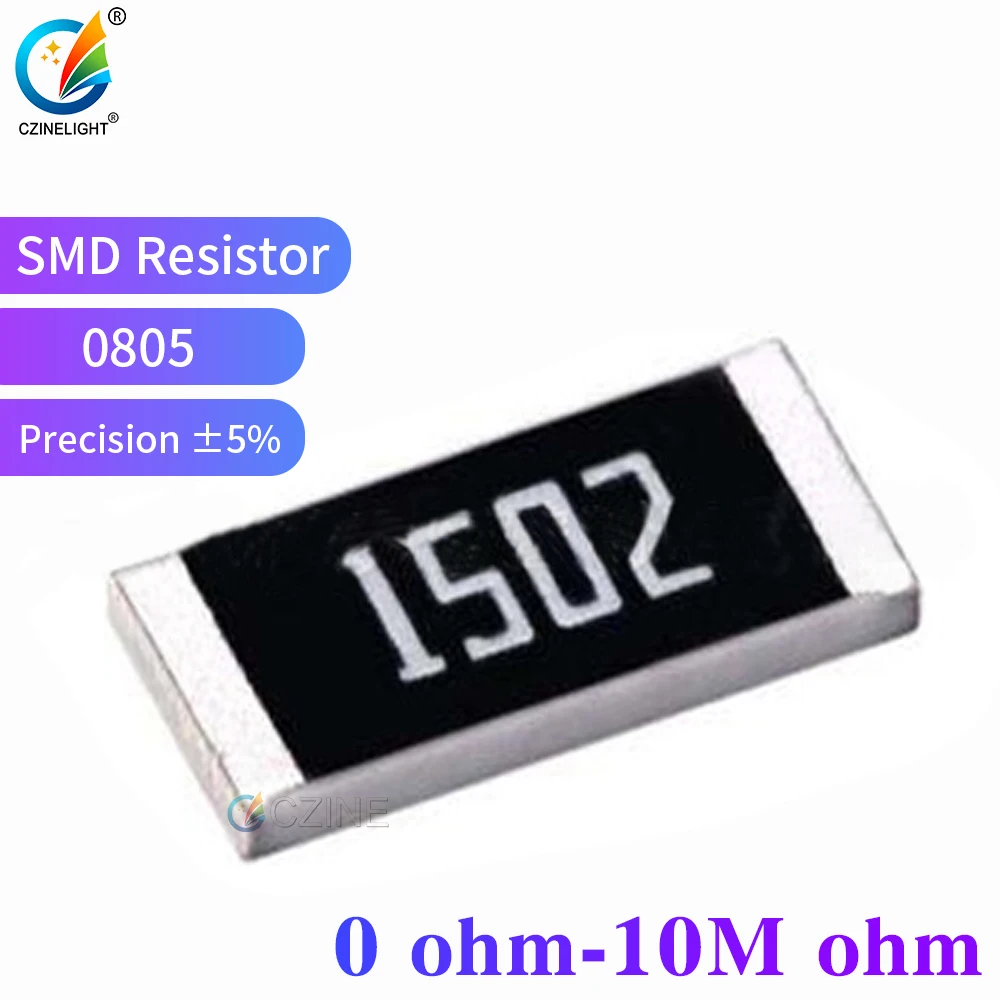 Bobine 1000 Résistances SMD 0805 1.8kΩ 1% – Draloric, Chine