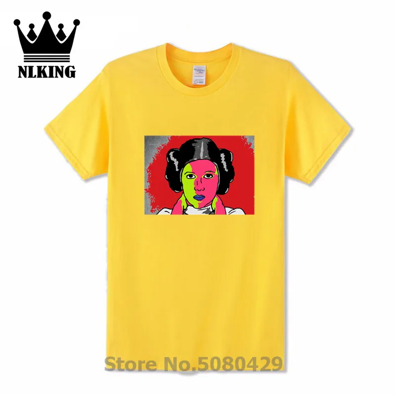 Футболка с короткими звездами Rebel Princess Leia Мужская футболка длинными рукавами и