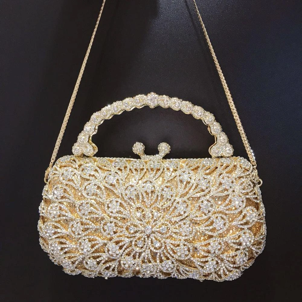 Bolso de mano de para mujer, Cartera mano hecha a mano, para boda, para novia, de noche, regalo, novedad|Cubos| - AliExpress