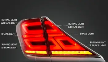 

For 20 series ALPHARD VELLFIRE 08-14 Modified LED Flow Tail Stop Light