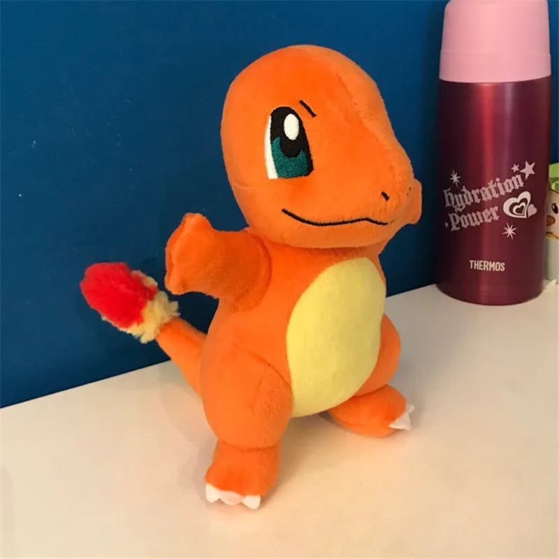 13/20cm TOMY Pokemon Charmander Figure Dolls Pokemon Dragon Anime Plush Dolls A Plush Gift For A Children Kid