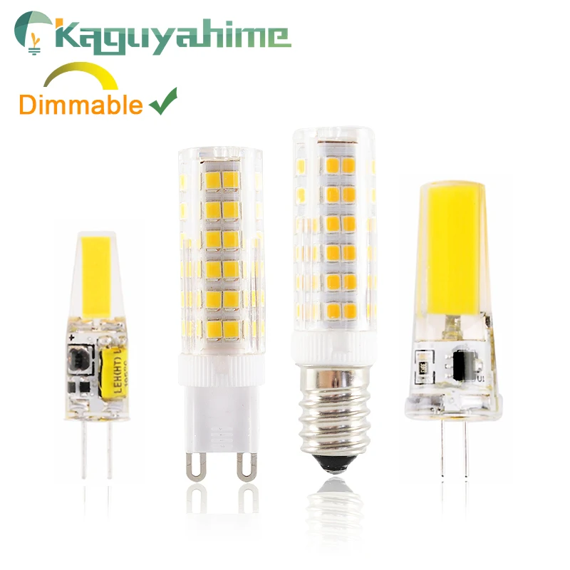 Kaguyahime G9 G4 E14 Светодиодный светильник 220В светодиодный с керамической лампой