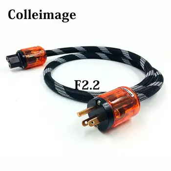 

Colleimage Furutech US Power Cord ,AC power extension cord cable, P-037/C-037 US version Connector Gold Plate