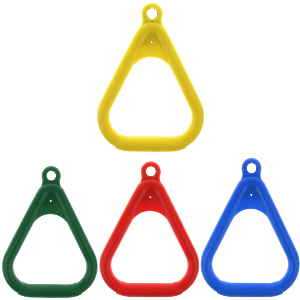 Набор Колец-трапеций, набор для игр, набор колец-трапеций для игровой площадки(4 цвета на выбор: красный, синий, желтый, темно-зеленый
