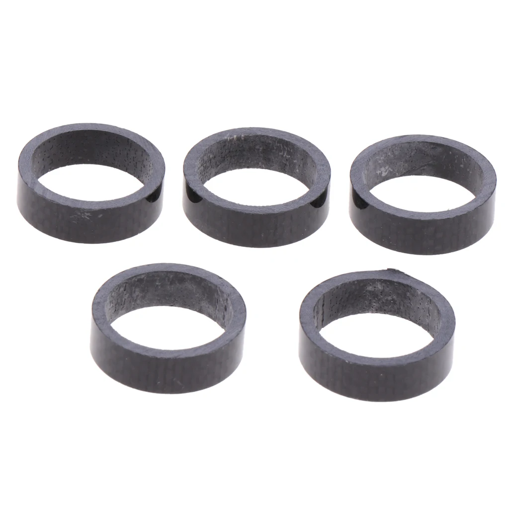 Premium Bike Fork Washer Stem Spacers Bicycle Headset Raise Handlebar (Pack of 5)
