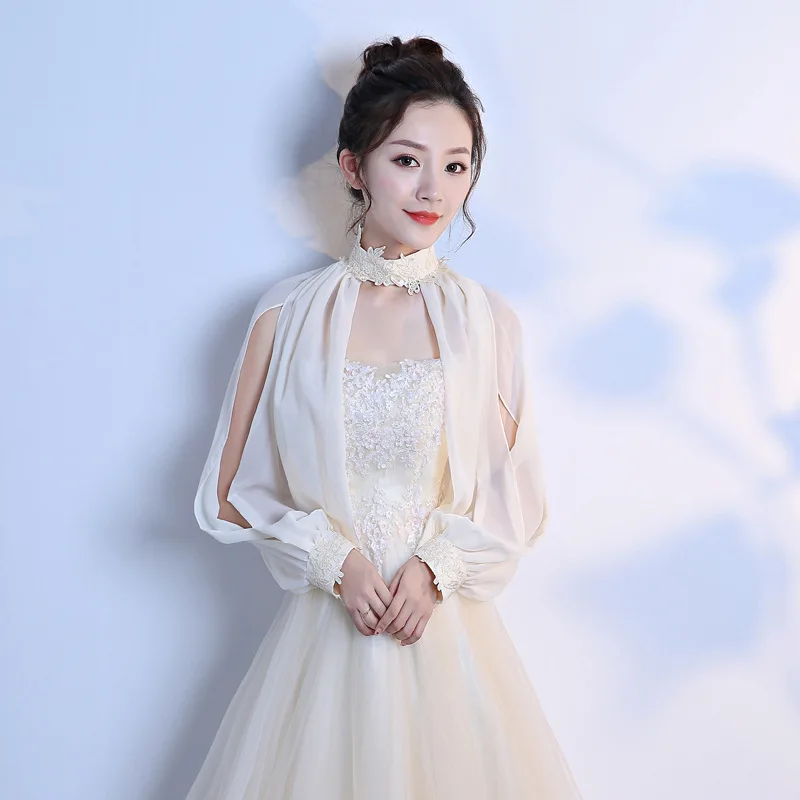 Lace bridal stoles wraps Summer Women Bolero Wedding Coat Shawl Elegant Evening Jacket