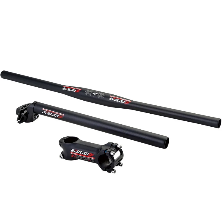 

Small Bicycle Fittings Aluminium Alloy 6061 Handle Bar Stem Seat Tube Three-piece Set Join Agent