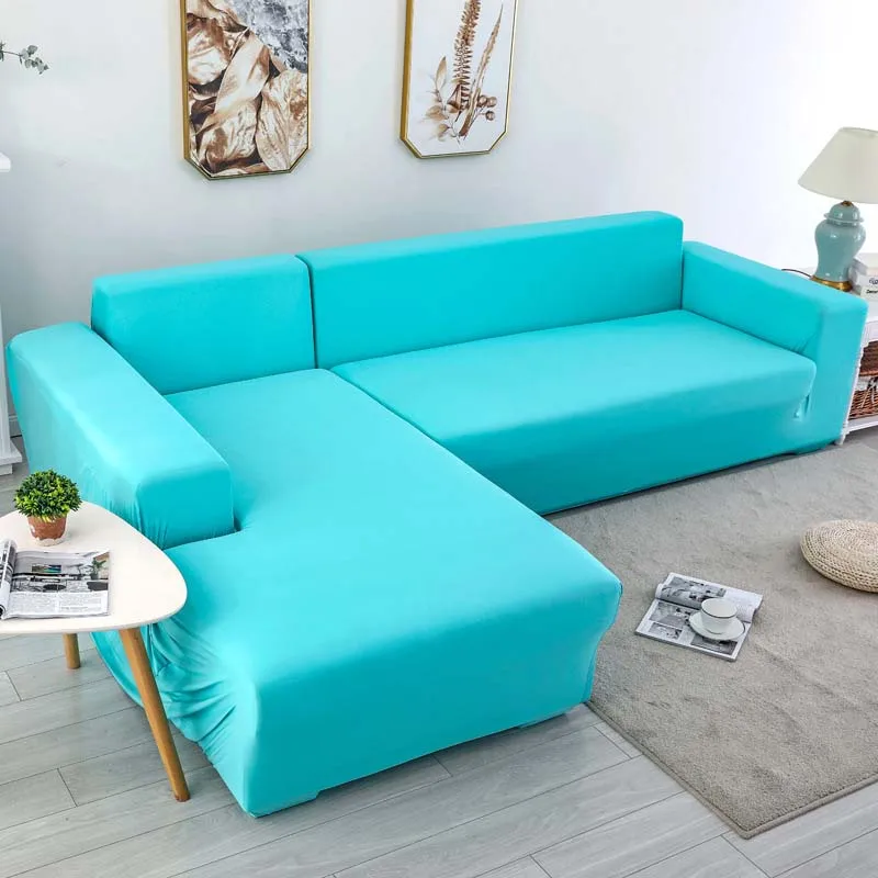 lake blue 1/2/3/4 сиденья эластичное диванное покрывало подставка для мебели протектор стрейч местный охватывает на двоих все Warp Полотенца чехол - Цвет: lake blue