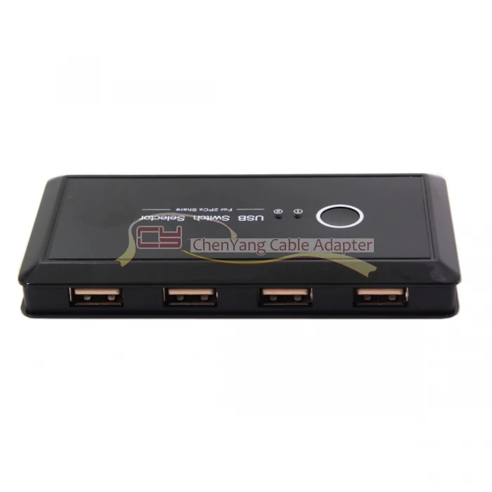 KVM USB 2,0 или 3,0 переключатель 2 порта ПК обмен 4 устройства для клавиатуры мышь Сканер Принтер