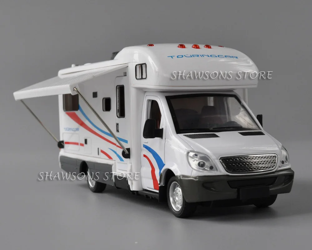 1:32 Diecast Luxury RV Vehicle Camper Van Motorhome Car Model Toy With Sound & Light|Diecasts & Vehicles| - AliExpress