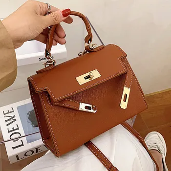 

Folding handle designer bag famous brand lady bag 2020 PU leather shoulder messenger bag lady designer bag and wallet