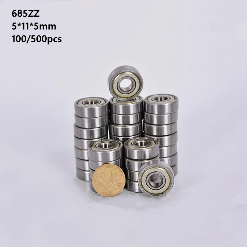 100/500 шт 685ZZ миниатюрный шарикоподшипник 685 685Z 685-2Z экранированный чехол Глубокие