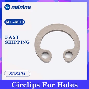 

DIN472 GB893 M8-M75 304 Stainless Steel C-type Elastic Ring Circlip Snap Retaining Washer