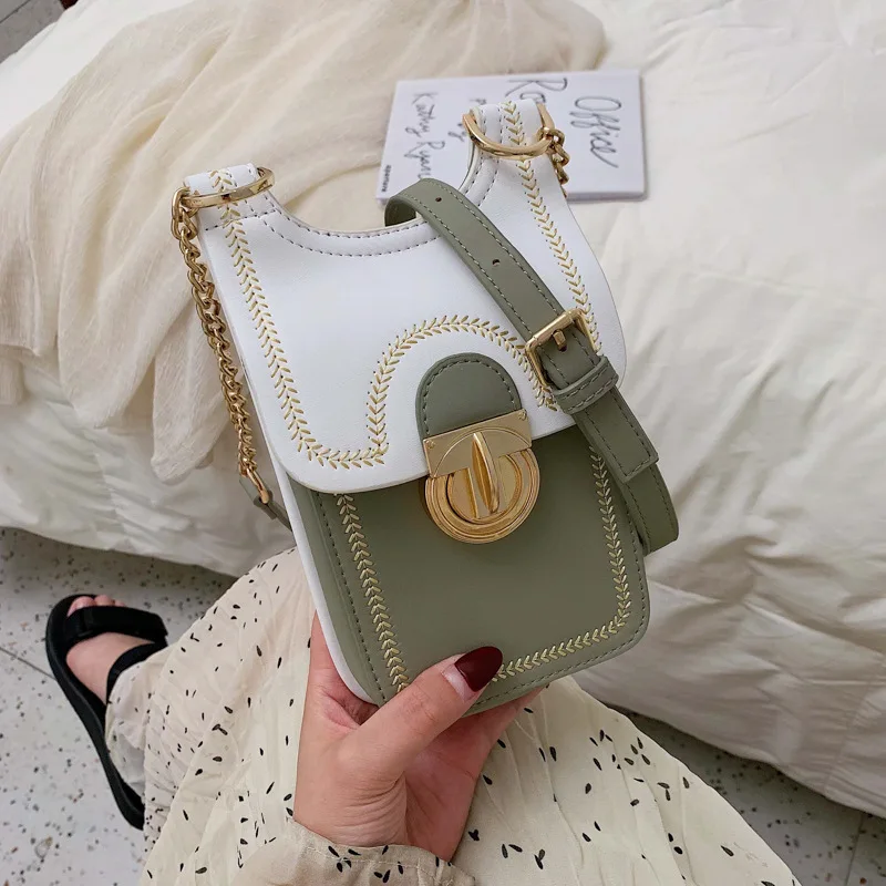 

Irregular Chain Bag WOMEN'S Bag Summer Hipster Shoulder Bag 2019 New Style Versatile Korean-style Shoulder Bag Fashion