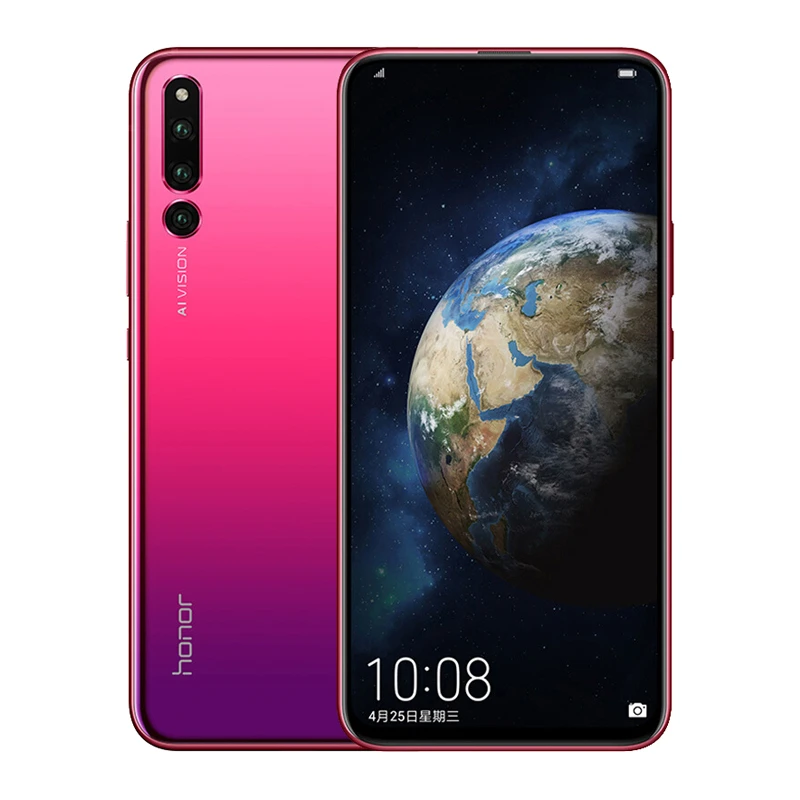 Honor Magic 2, мобильные телефоны, 6 ГБ, 128 ГБ, 6,39 дюймов, полный экран, 2340x1080, четыре ядра, 3500 мАч, смартфон, 6 камер, NFC, мобильный телефон