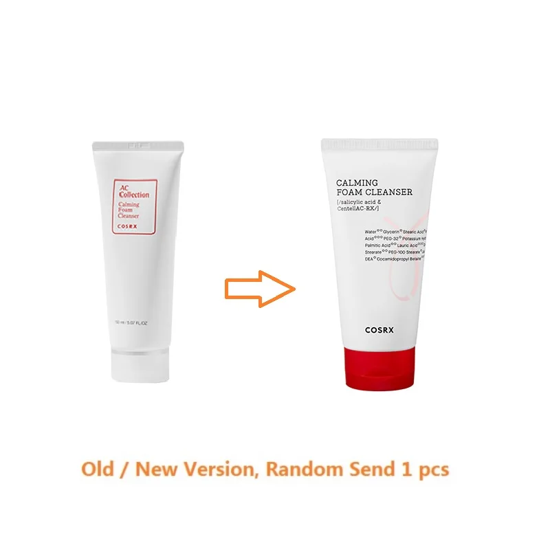 COSRX AC Collection Calming Foam Cleanser 改版