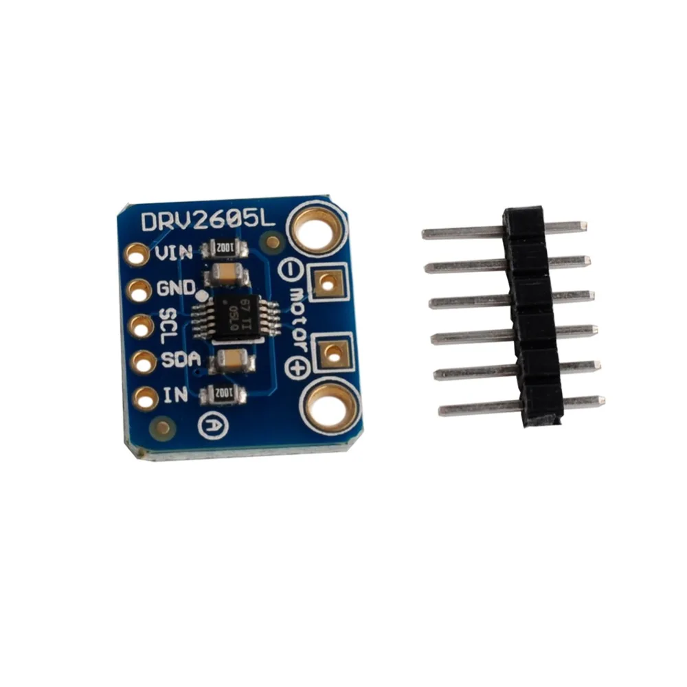 

DRV2605L Haptic Controller Motor Driver Breakout Board for Arduino Raspberry Pi I2C IIC FZ3623 RCmall