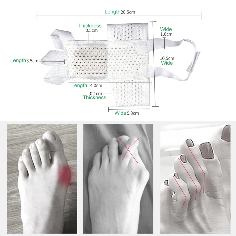 toe separator elastic band soft