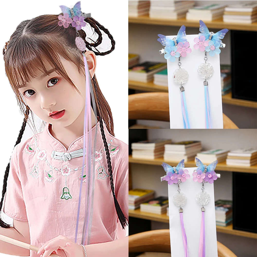 Детское платье Hanfu головной убор Античные аксессуары для волос древние украшения