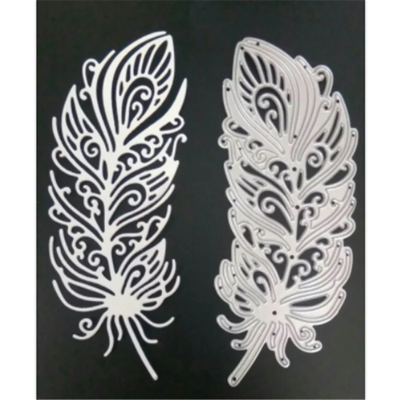 

Eastshape Feather Dies Metal Cutting Dies Scrapbooking for Card Making Embossing Cut Paper Craft Album Stencil New 2019 for Dies