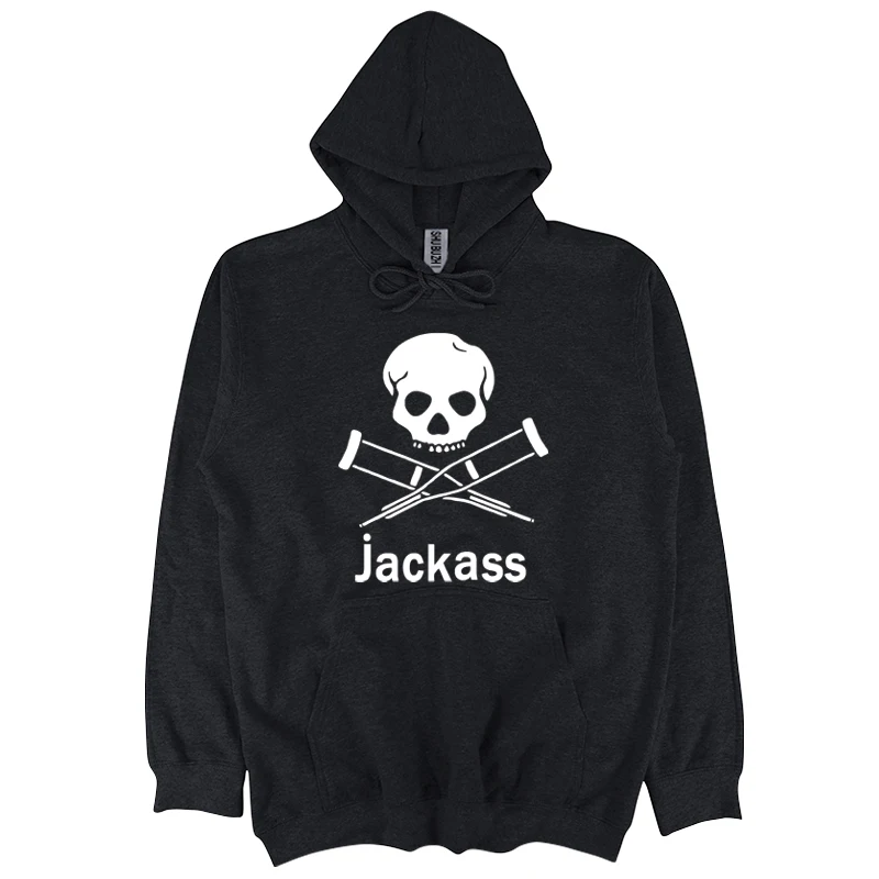 Модные мужские черные толстовки с графическим принтом с логотипом Jackass, модные классические уникальные мужские толстовки sbz6128