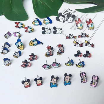 

A pair Hypoallergenic Earring Cartoon Stud Earrings for Women Teenager Girls Earrings Pendientes