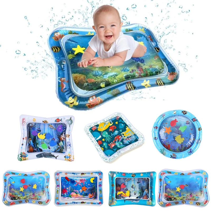 Bebe Chico Agua Mat Inflable Ninos Barriga Tiempo Alfombra De Bebe Para Bebe Chico Divertido Actividad Jugar Centro Dropsing Alfombras De Juego Aliexpress