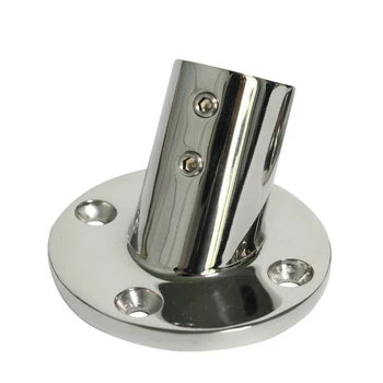 

Mount Hand Rail Fittings Silver 2PCS Boat 7/8\\\\\\\\\\\\\\'\\\\\\\\\\\\\\' Pipe 60 Degree Round Base