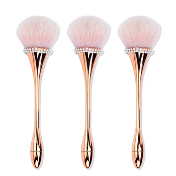 

Soft Hair Manicure Powder Brush Nail Trim Cleaning Brush Small Waist Long Handle Multi-function Blush Brush Makeup Brush Tools