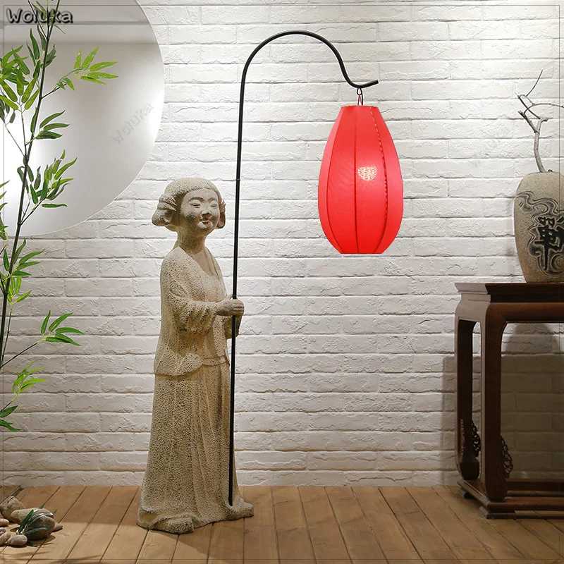 Retro new Chinese floor lamp style art living room sofa coffee table CD50 W07 | Лампы и освещение