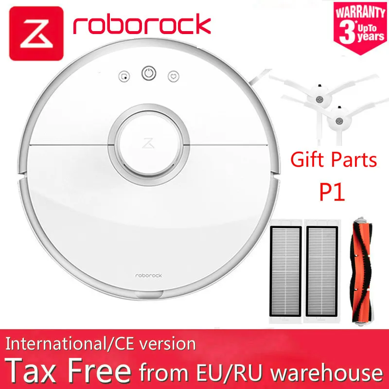 2019 новый оригинальный xiaomi roborock s50 s55 робот пылесос 2 Wifi приложение Смарт