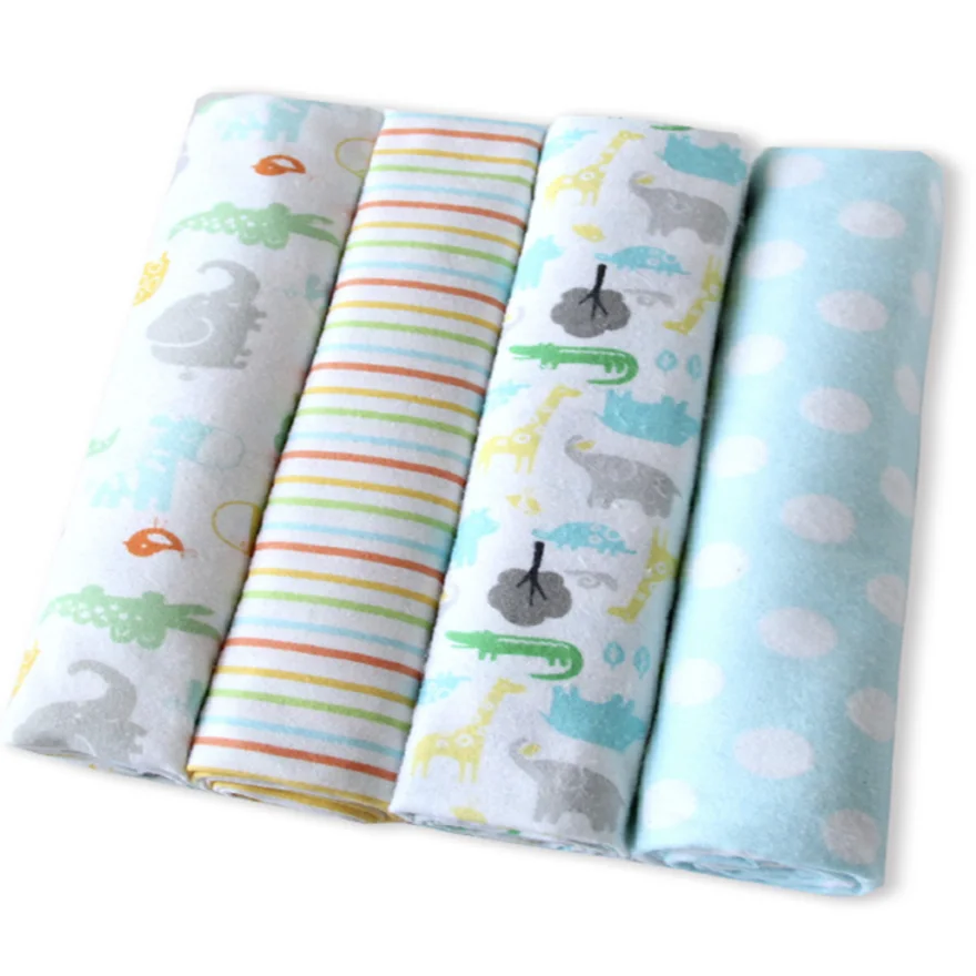 4 pcs/lot newborn Baby bed sheets 100 cotton crib sheet 76 x 76 cm