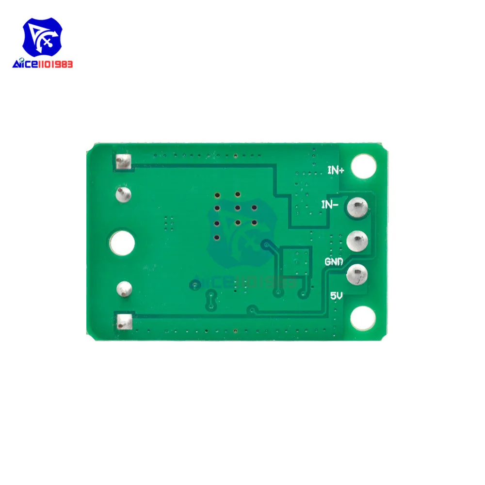 Diymore DC 9 35V до 5V 5A 25W понижающий преобразователь источник питания регулируемый