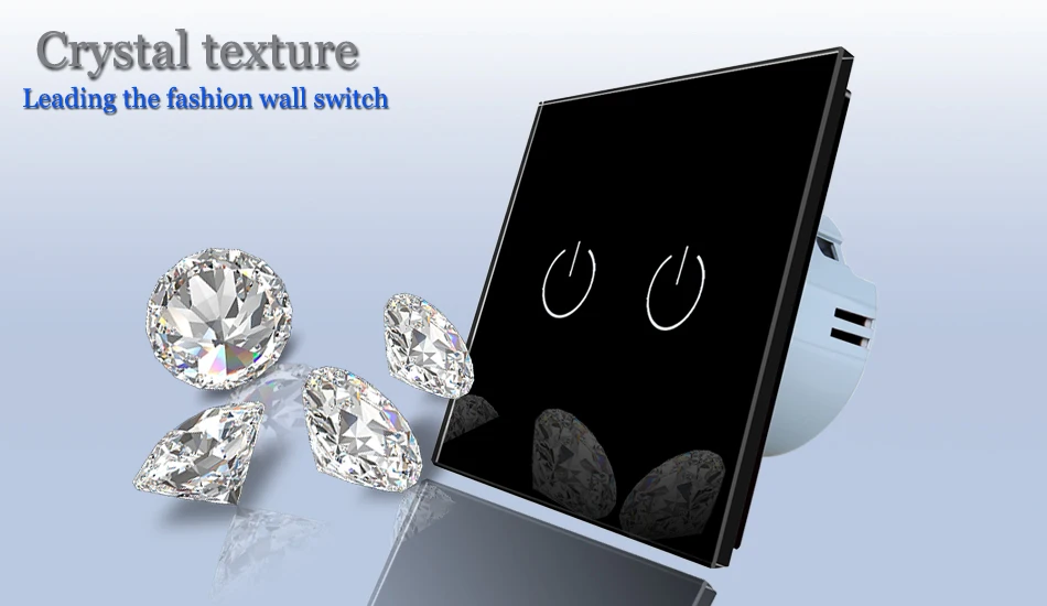 水晶面板（单联）