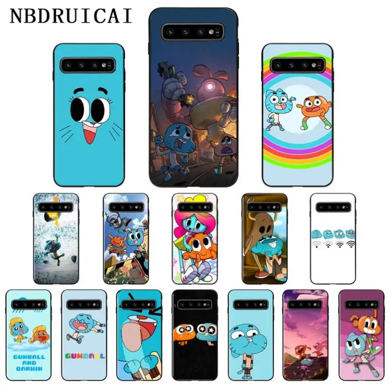 Чехол для телефона NBDRUICAI the Amazing World Gumball gumball Samsung S9 plus S5 S6 edge S7 S8 S10 E plus|Бамперы| |