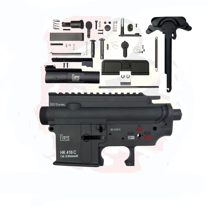 HK416C Zhenduo нейлоновая игрушка LDT HK416 V3.0 корпус приемника с металлическими деталями игрушка гелевый шар пистолет аксессуары - Цвет: HK416C